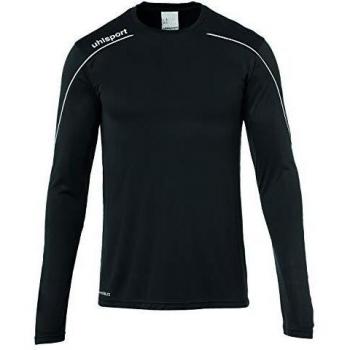 Uhlsport Kinder Stream 22 Langarm Trikot, Schwarz/Weiß, 164