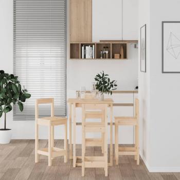VidaXL 5 Piece Pine Bar Set