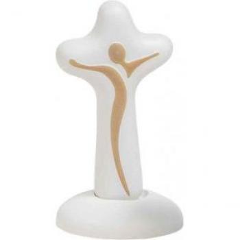 Croce di supporto con base rimovibile magnetica, altezza 13 cm