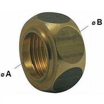 Ecrou Collet Battu Sans Joint Ø A: 3/4'' x Ø B: 12.2mm