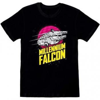 Star Wars Unisex Millenium Falcon Shirt für Erwachsene in XL Schwarz