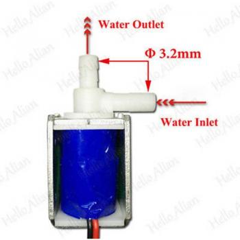 Micro Mini Solenoid Valve DC 6V 12V 24V N/C Watering Valve