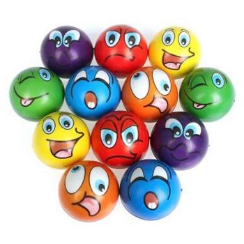 Bolas de Alivio Expresión Facial 12pcs