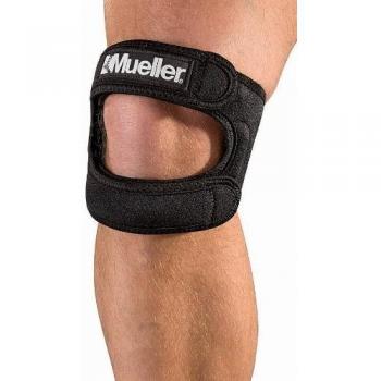 Mueller Sportmedizin Verstellbare Max Kniebandage mit 4 Kompressions-Röhrchen Unisize