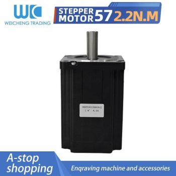 Nema 23 57BYGH Stepper Motor 23HS 1.8° 84mm Length 8mm Shaft 3.0A 2.2Nm Two-Phase