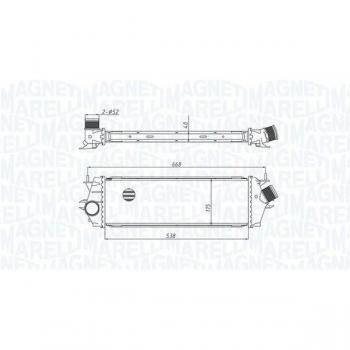 Échangeur air‑eau Magneti Marelli 351319205340