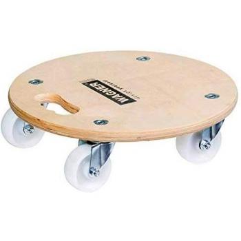 Wagner 566596 Carrellino da Trasporto MM 1137 – Rotondo Ø 380 mm