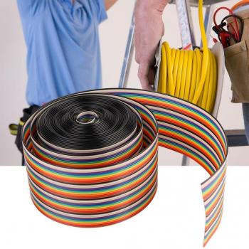 40 Pin Rainbow Ribbon Cable 5.08cm Width