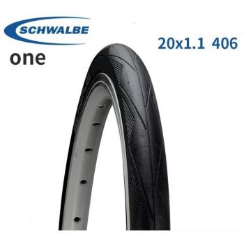 Schwalbe 20-Inch Yellow Rim Tire