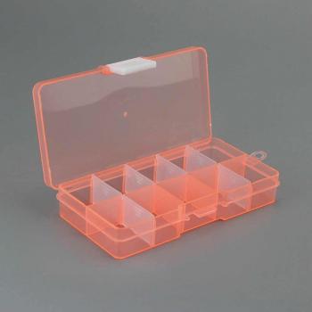 10-Grid Clear Plastic Jewelry Storage Box