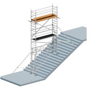 Layher Uni Standard P2 mit TreppenKit, 2 Durchgänge, 7,73 m AH