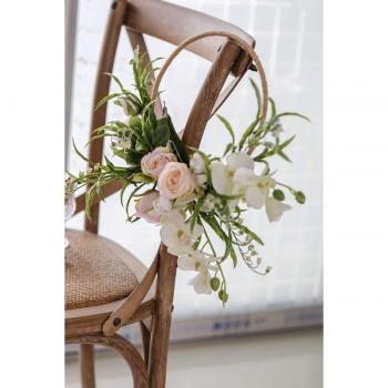 Couronne de fleurs artificielles pour mariage