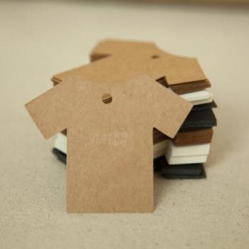 Hängende Preisetiketten 6x6 cm für Bekleidung
