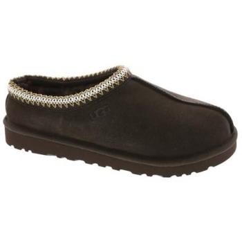 Pantuflas UGG Tasman Marrón con Detalle Trenzado