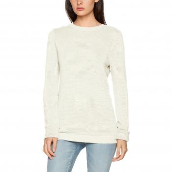 Vila Clothes Vichassa L/s Knit Top-Noos suéter, Marfil, 34
