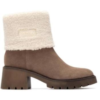 Botines Carmela Skórzane Brązowe 36