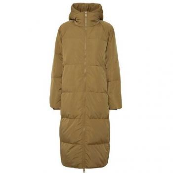 Cappotto lungo imbottito con cappuccio da donna Ichi Ihbunala Down 3
