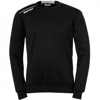 Camiseta Kempa Player Training Fútbol Manga Corta Negro (XXL)