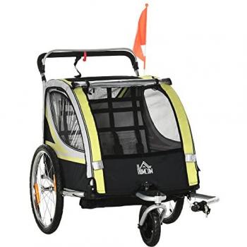 Buggy vélo à 360° avec porte en maille