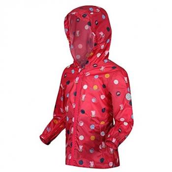 Ropa impermeable juvenil Regatta Peppa Pig para niños en color rosa