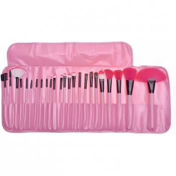 Conjunto de pinceles para sombra de ojos y pigmento en polvo, 24 unidades