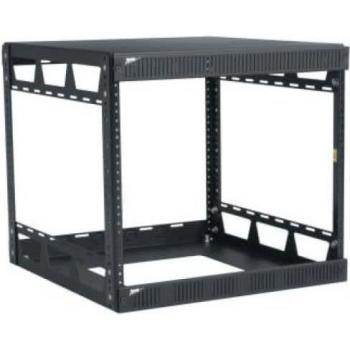 Black Freestanding Rack Cabinet by Middle Atlantic Products