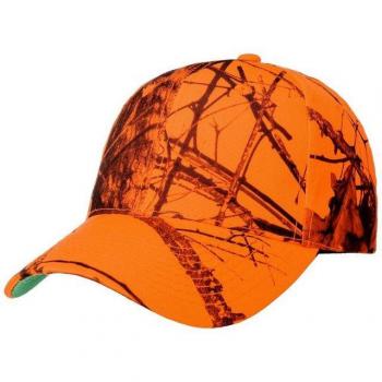 Mossy Oak Orange Breakup Cap by Lodenhut Manufaktur – Unisex – One Size
