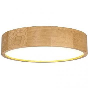 Licht-Erlebnisse Wandleuchte und Deckenleuchte, Holz und Glas