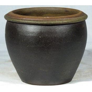 Campana de Cerámica Marrón Ø 40 cm – Maceta