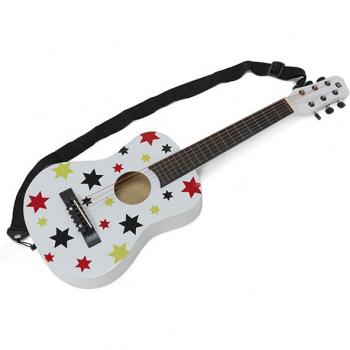 Guitare Étoile en Bois pour Enfants 75 cm