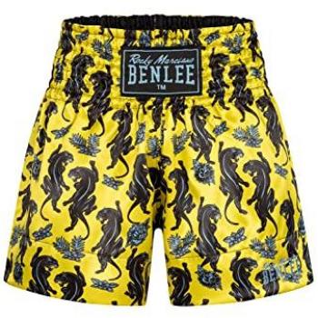 Benlee Panther thajské šortky žlté/čierne XL