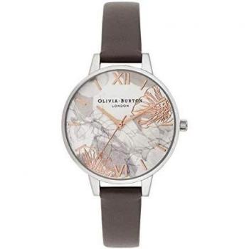 Olivia Burton DAME GRAUE BLUME ANALOG QUARTZ OB16VM32 Casual