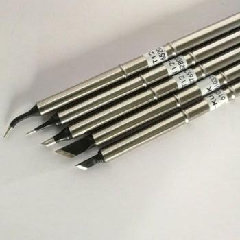 GradeXA-T12 Black Soldering Iron Tip T12-K KU ILS J02 JL02 BL BC2