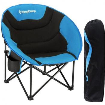 KINGCAMP Klappstuhl MoonChair L für Garten und Angeln