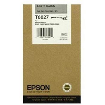 Epson T602700 inktcartridge licht zwart 110ml