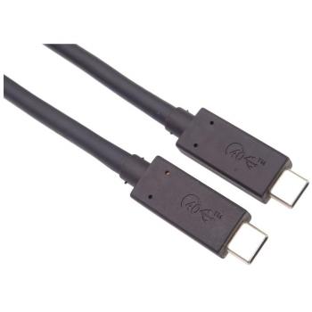 PremiumCord USB 4 - 40 Gbps 8K@60Hz Kabel mit USB-C, Thunderbolt 3 Anschluss - Länge: 0,5 m