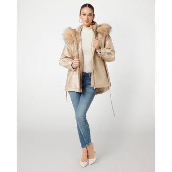 Guess ELLY LOGO JACQUARD PARKA