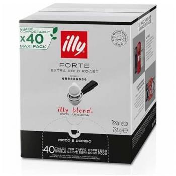 Illy Caffè in cialde E.S.E. 40 pz monodose tostato forte