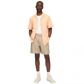 Gap Shorts Uman – Misto Cotone Lino – XL – Beige Scuro