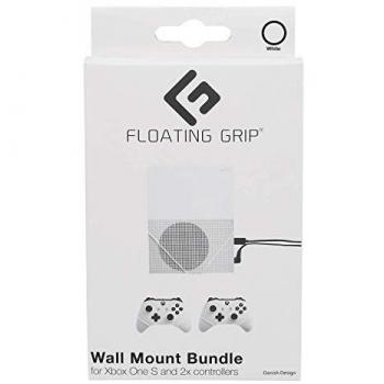 Floating Grip Floating Grips Xbox One S und Controller Wandhalterungen - Bundle (Weiß) (Xbox One S), Gaming Controller Zubehör, Weiß
