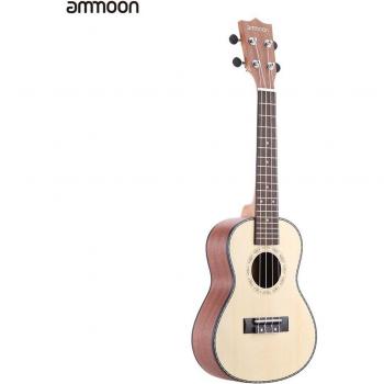 Ukélé Ammoon Sapele Épicéa – 4 Cordes