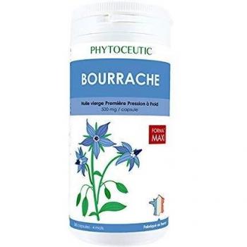 Cápsulas de Óleo de Borragem 500mg - 360 Unidades - Phytoceutic