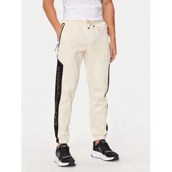 EA7 Tuta Casual Bianco e Grigio