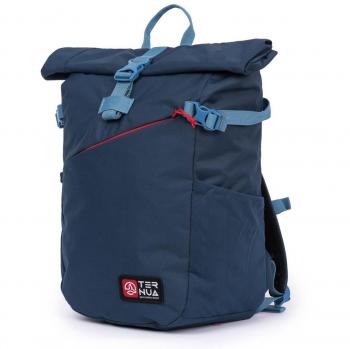 Mochila Ternua Red Bay 20L Azul Marinho com Detalhes Vermelhos