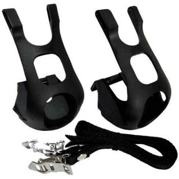 Simson Toeclipriempjes Zwart - 2 stuks