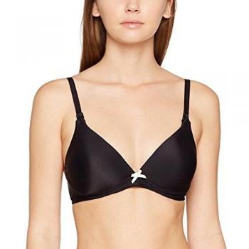 Sujetador de Lactancia Selene Alba Sin Relleno Negro 85C
