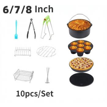 Air Fryer 10-Piece Baking Mold Set