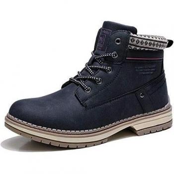 ARRIGO BELLO Warm Ankle Anti-Slip Leather Boots - Numeric 4.5