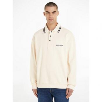 Polo A Maniche Lunghe Tommy Hilfiger Monotipo Ricamato Rugby Calico XL