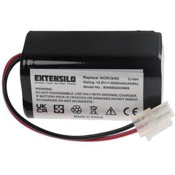 Ecovacs Deebot Compatible Battery by EXTENSILO 14.8 V